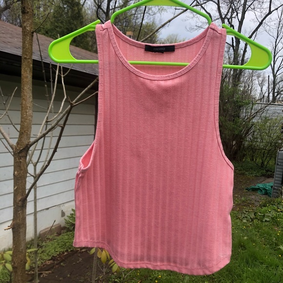 Pink high neck tank - Picture 1 of 1